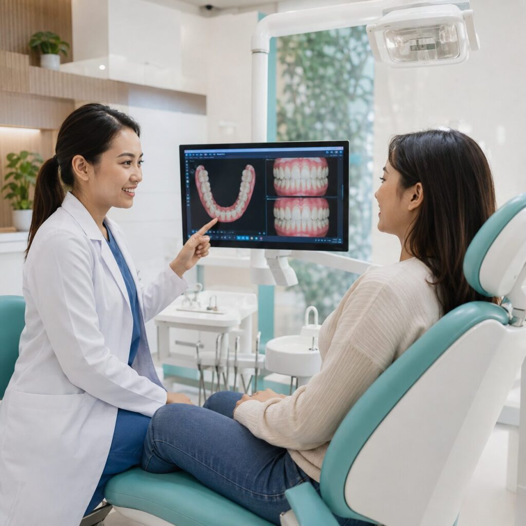 Pasien merasa lega setelah mengetahui cara mengatasi sakit gigi berlubang di klinik gigi Syaify Dental Yogyakarta