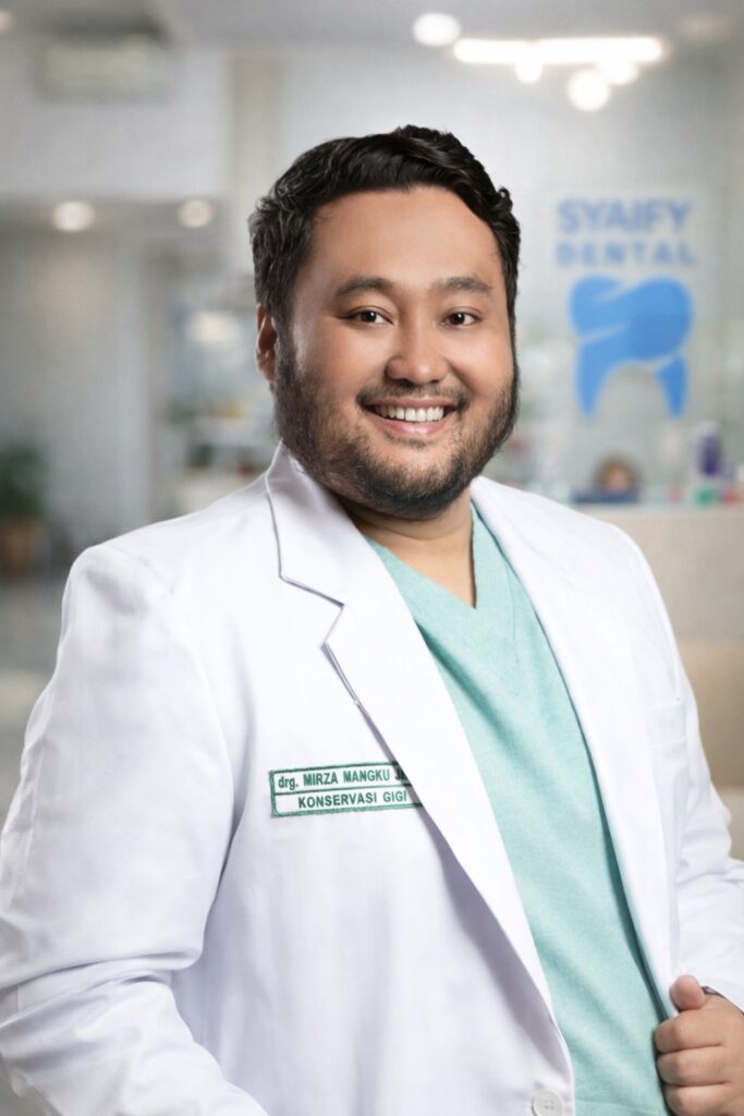 drg Mirza Mangku Anom Sp KG Spesialis Konservasi Gigi Jogja