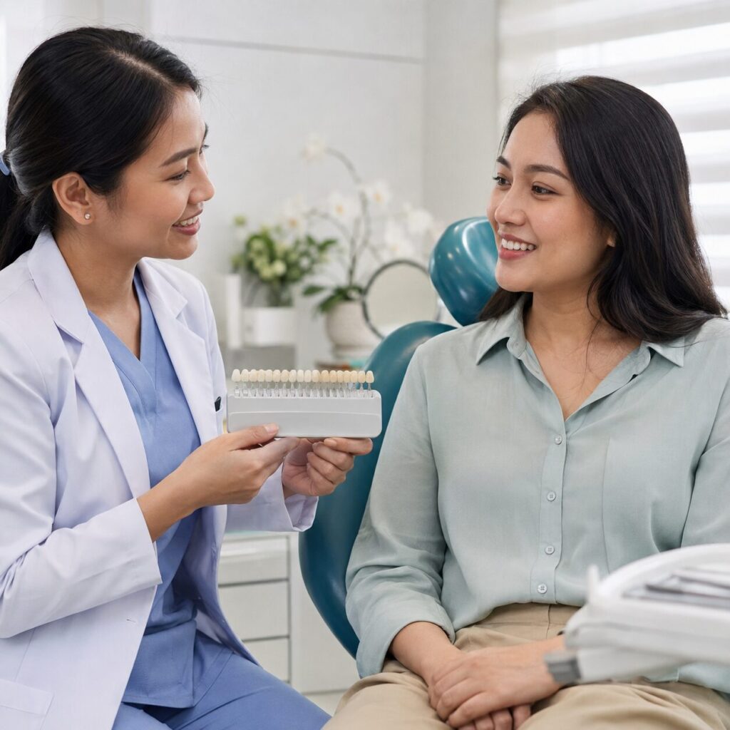 Konsultasi personal di klinik gigi aesthetic Jogja
