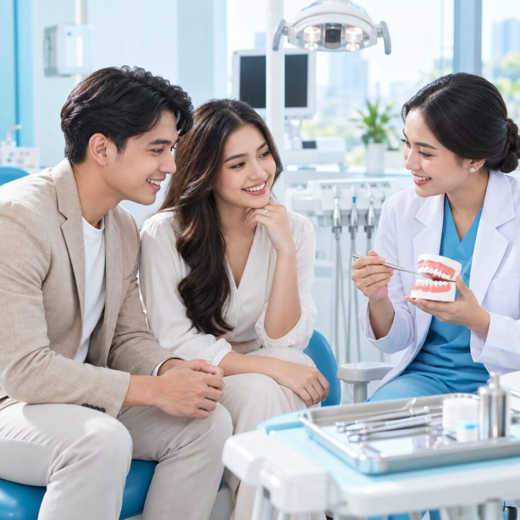 Proses scaling gigi sebelum nikah di klinik gigi