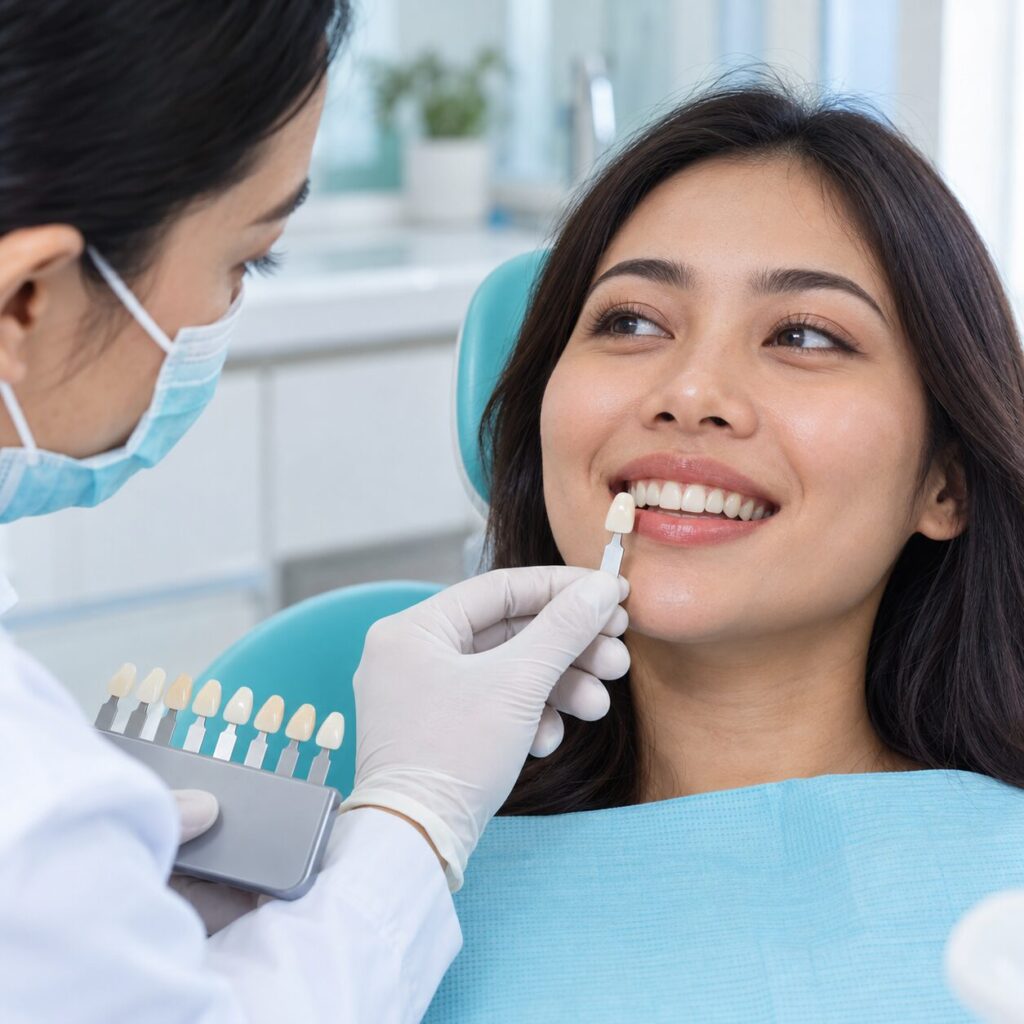 Konsultasi bersama dokter gigi aesthetic Jogja untuk smile makeover